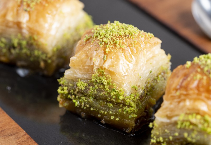 Hacıbaba Tesisleri içerisinde yer alan Hışva Baklava Baklava Görseli